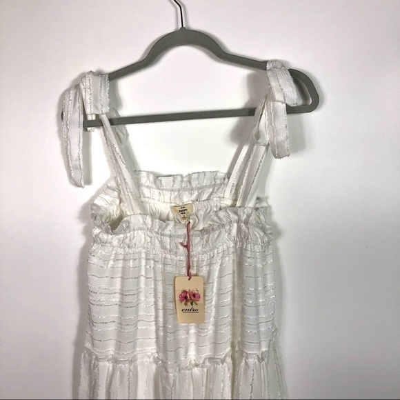 Anthropologie Entro white dress women’s size small - Picture 5 of 10